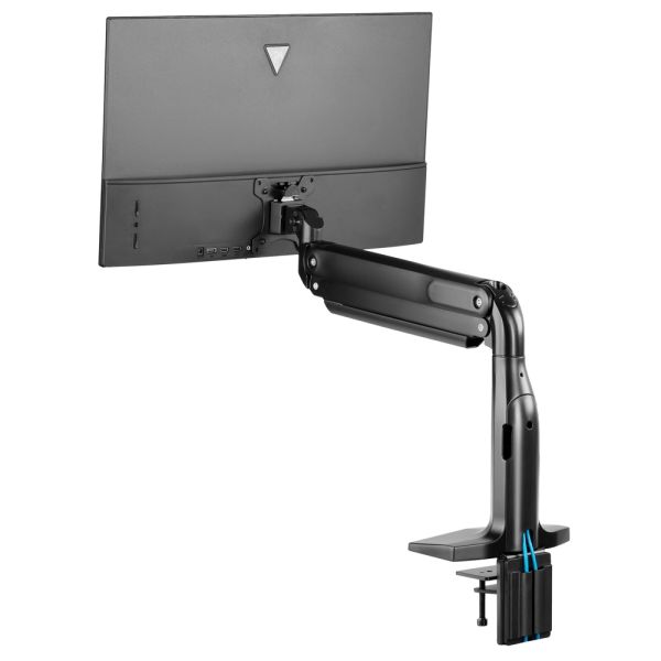 2E Single Monitor Select Spring Assisted Aluminum Monitor Arm with USB