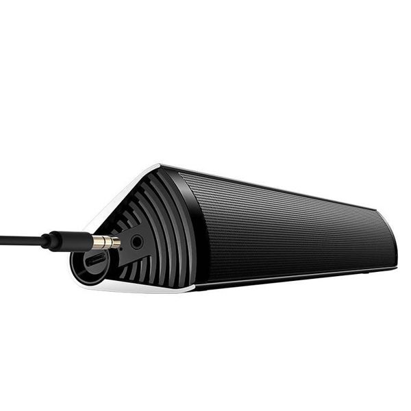 Speaker Edifier MF200, 8W, Bluetooth, 3.5mm, USB-C, Portable Speaker, Silver