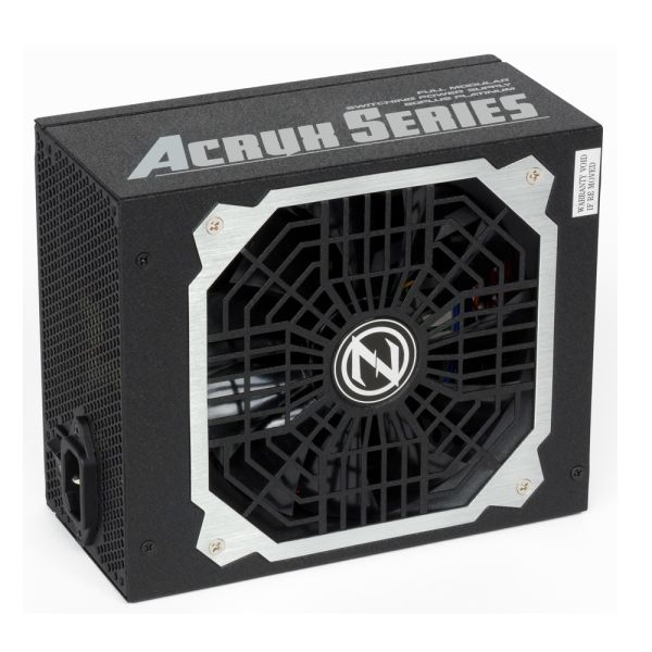 Zalman PSU Acrux  (1200W), 94%, 80+ Platinum, 135mm, 1xMB 24pin(20+4), 2xCPU (8pin(4+4)+8pin), 8xMolex, 16xSATA, 8xPCIe 8pin(6+2), Fully Modular