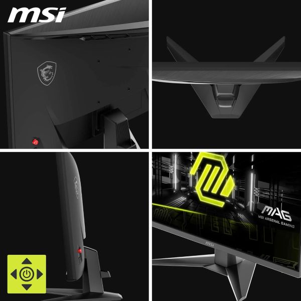 MSI Monitor 23.8" MAG 242F HDMI, DP, Audio, IPS, 200Hz, 0.5ms, sRGB 115%, FreeSync