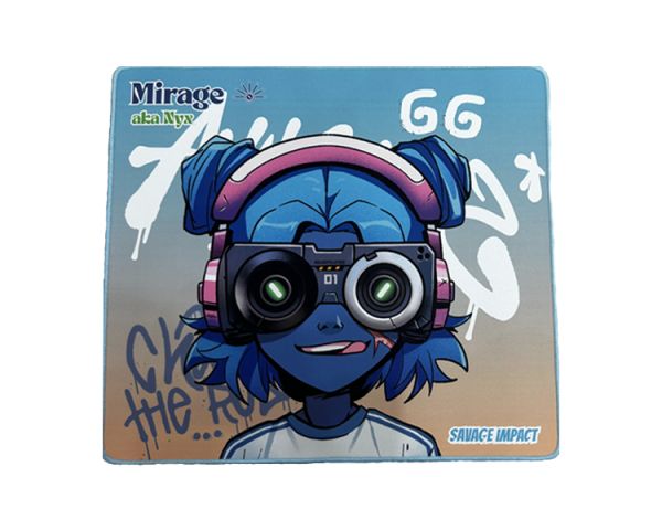 Mouse pad: A4Tech Bloody BP-45W X Savage Mouse Pad Nyx Mirage