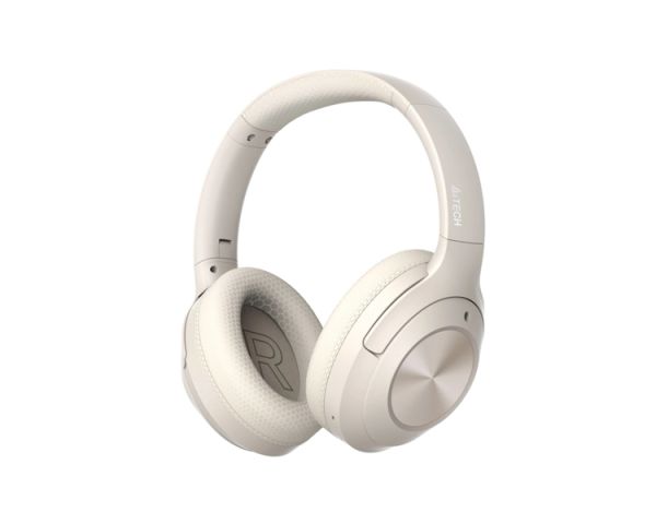 Headphones: A4Tech Fstyler BH220 Wireless Headset Beige
