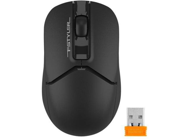 Mouse: A4tech Fstyler FG12S Wireless Mouse Black