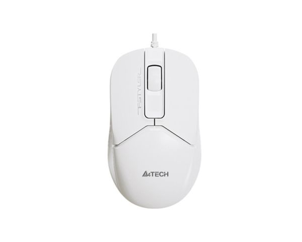 Mouse: A4tech Fstyler FM12 Wired Mouse White