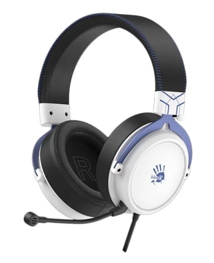 Headphone: A4tech Bloody M590i 7.1 Gaming Headset Sports Navy