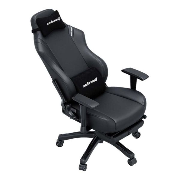 AndaSeat Chair Luna Pro, PVC leather, 1D-Armrests, black