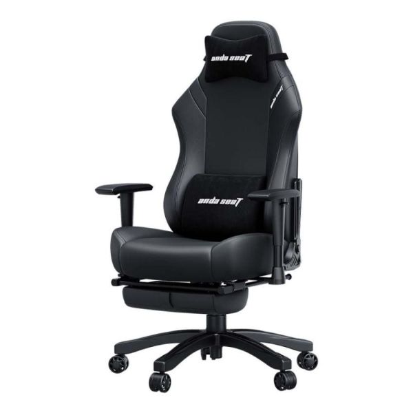 AndaSeat Chair Luna Pro, PVC leather, 1D-Armrests, black