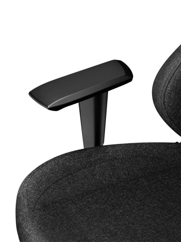 AndaSeat Chair Phantom 3, linen fabric, 1D-Armrests, black
