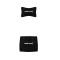 AndaSeat Chair Phantom 3, linen fabric, 1D-Armrests, black
