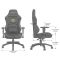 AndaSeat Chair Phantom 3, linen fabric, 1D-Armrests, black