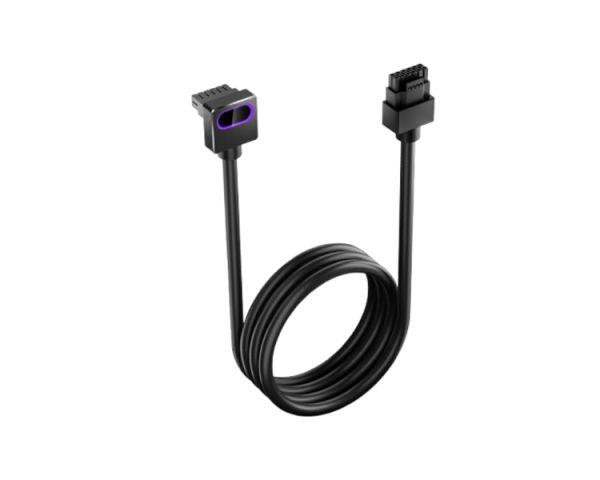 PSU Cable Extension: Asiahorse HYDRUS HYDRUS 16PIN BLACK -B- 50CM