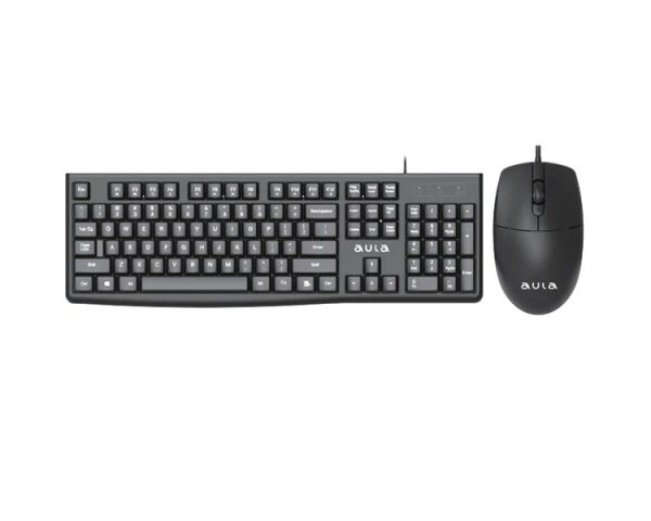 Keyboard-mouse: AULA AC290 Wireless Keyboard and Mouse Combo Black