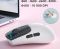 Mouse: AULA SC560 Lightweight Bluetooth Wireless Mouse Black/White