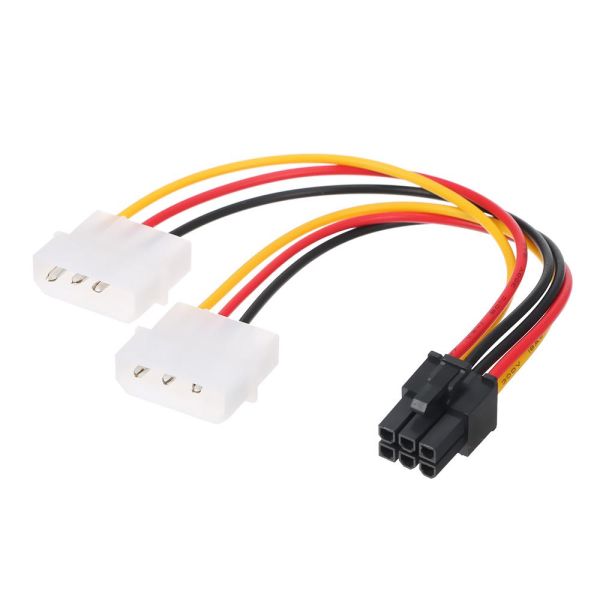 Kingda molex to 6 pin Video card power