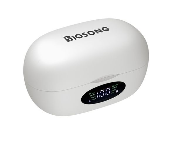 Headphones: Biosong B5 Open-Design Bluetooth Earclip White