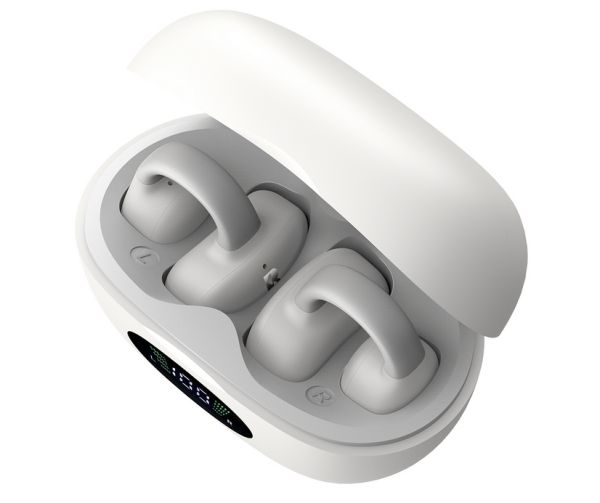 Headphones: Biosong B5 Open-Design Bluetooth Earclip White
