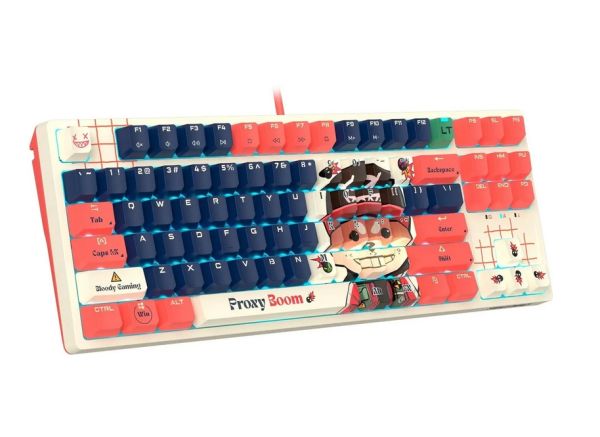 Keyboard: A4tech Bloody AT87 Alpha Optical Switch Keyboard Proxy Boom