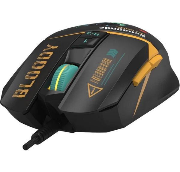 Mouse: A4tech Bloody W63 MAX RGB Gaming Mouse Renegade Midnight