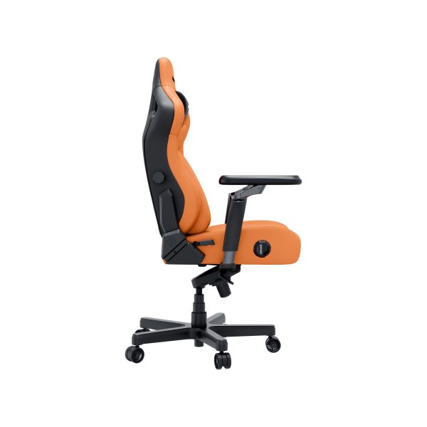 AndaSeat Chair Kaiser 4 V2, PVC leather, 6D-Armrests, orange