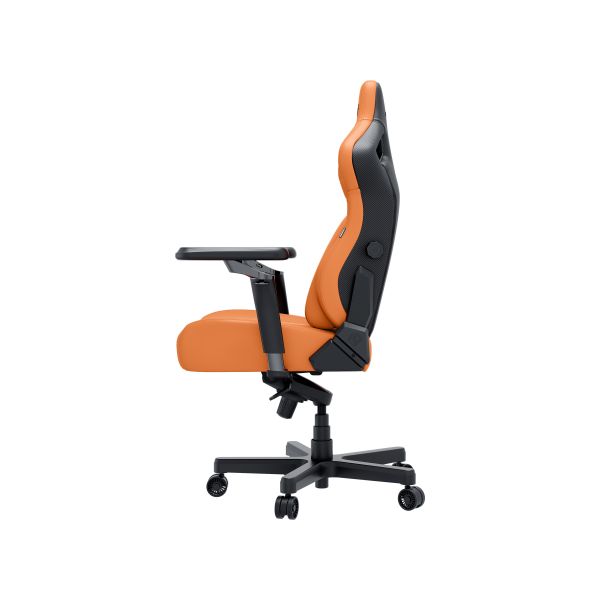 AndaSeat Chair Kaiser 4 V2, PVC leather, 6D-Armrests, orange