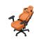 AndaSeat Chair Kaiser 4 V2, PVC leather, 6D-Armrests, orange