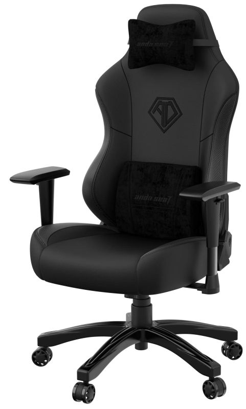 AndaSeat Chair Phantom 3, PVC leather, 1D-Armrests, black