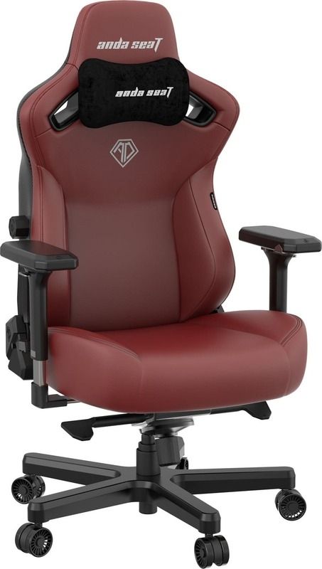 AndaSeat Chair Kaiser 3 XL, PVC leather, 4D-Armrests, maroon