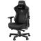 AndaSeat Chair Kaiser 3, PVC leather, 4D-Armrests, black