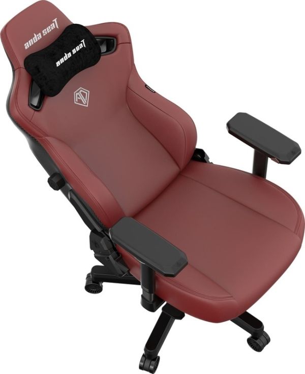 AndaSeat Chair Kaiser 3 XL, PVC leather, 4D-Armrests, maroon