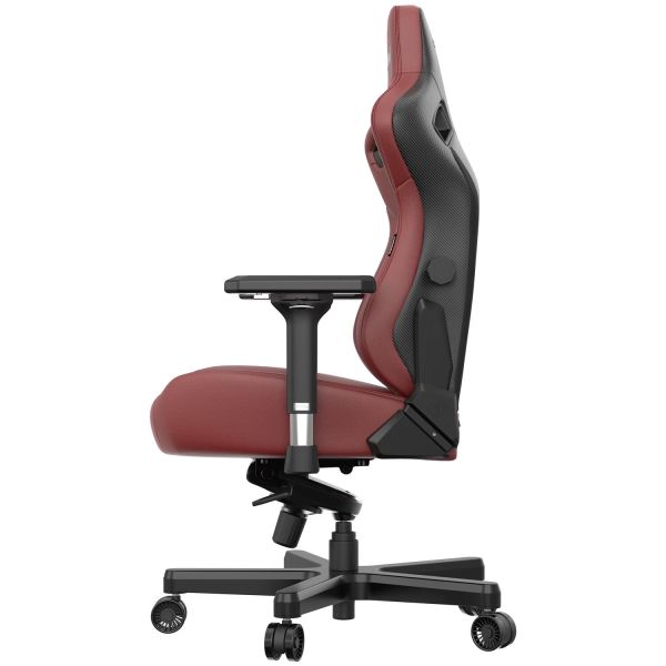 AndaSeat Chair Kaiser 3, PVC leather, 4D-Armrests, maroon