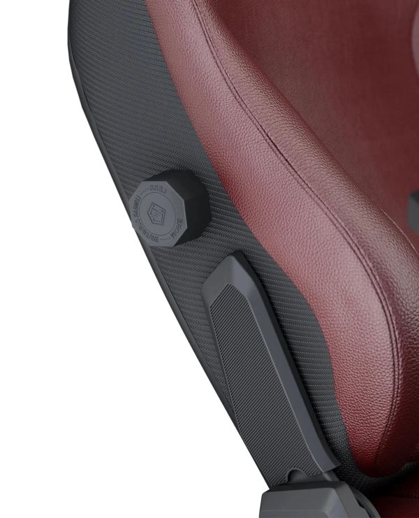 AndaSeat Chair Kaiser 3, PVC leather, 4D-Armrests, maroon