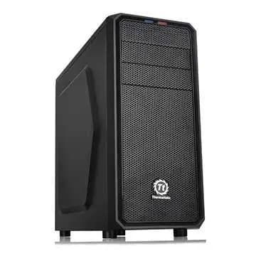 Versa H25, THERMALTAKE, CASE, Black, ATX, 1x120mm Fan, AIO 120mm, air 155mm, GPU 315mm, 3x3.5", USB 3.0x1, USB 2.0x1, Audio+