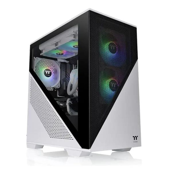 Thermaltake Divider 170 TG Snow ARGB, THERMALTAKE, CASE, White, E-ATX, 120mmx3 Fans, AIO 420mm, air 190mm, GPU 410mm, 7x3.5”