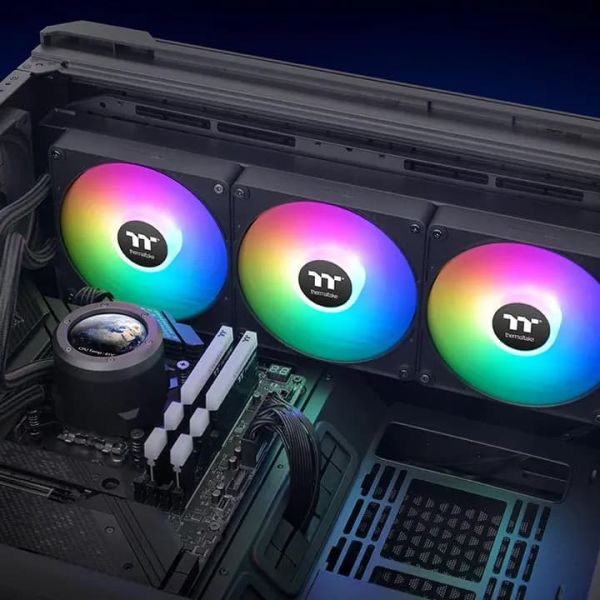 TH420 V2 Ultra EX ARGB Sync, ThermalTake, Black Liquid Cooler, ARGB Fan 140*3/PWM 500~1800rpm, TDP 350W, CL-W417-PL14SW-A