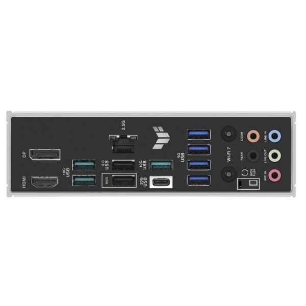 ASUS Motherboard TUF GAMING B850-PLUS WIFI sAM5 B850 4xDDR5 M.2 HDMI DP WiFi BT ATX