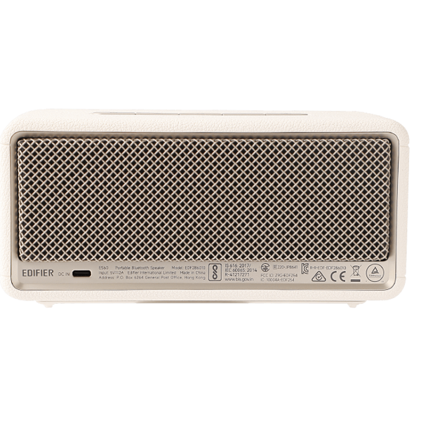 Speaker Edifier ES60, 34W, Bluetooth, Ambient Light Portable Speaker, Ivory