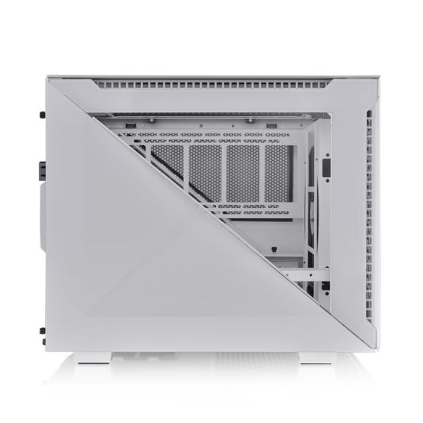 Divider 200 TG Air Snow, THERMALTAKE, CASE, White, mATX, 200mm+120mm Fans, AIO 280mm, air 185mm, GPU 340mm, 3x3.5", Type-C,