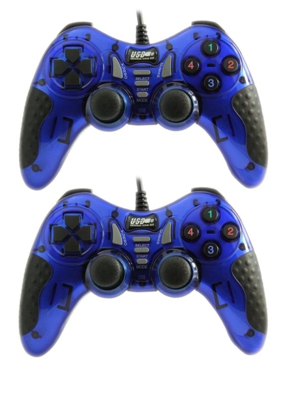 Double Shock USB Controller Blu