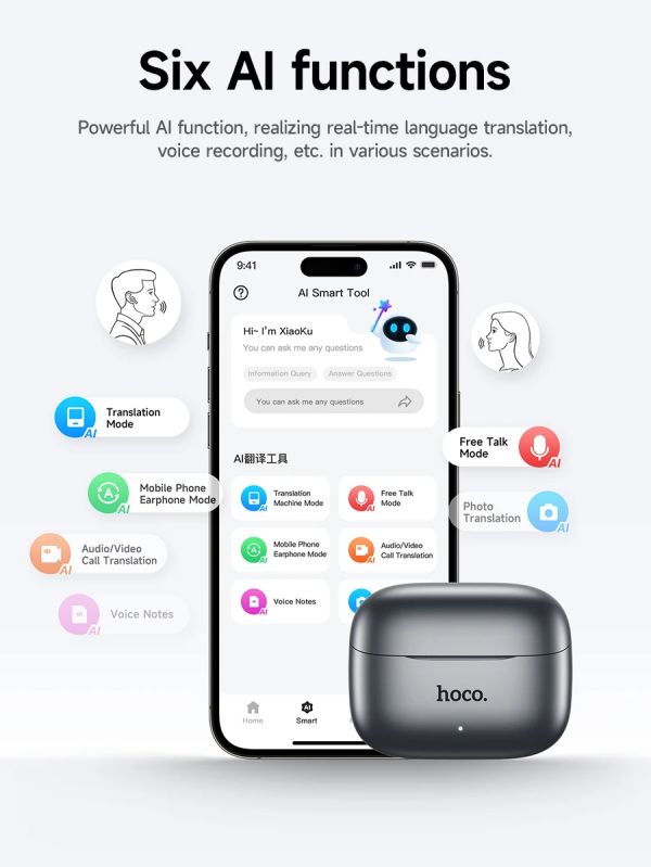 Hoco EQ27 AI Translation Earbuds
