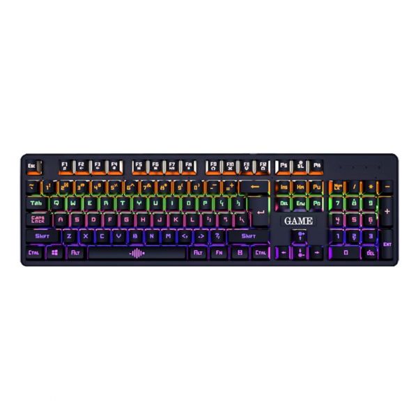 K30 USB Wired Gaming Mechanical Keyboard Blue Switch