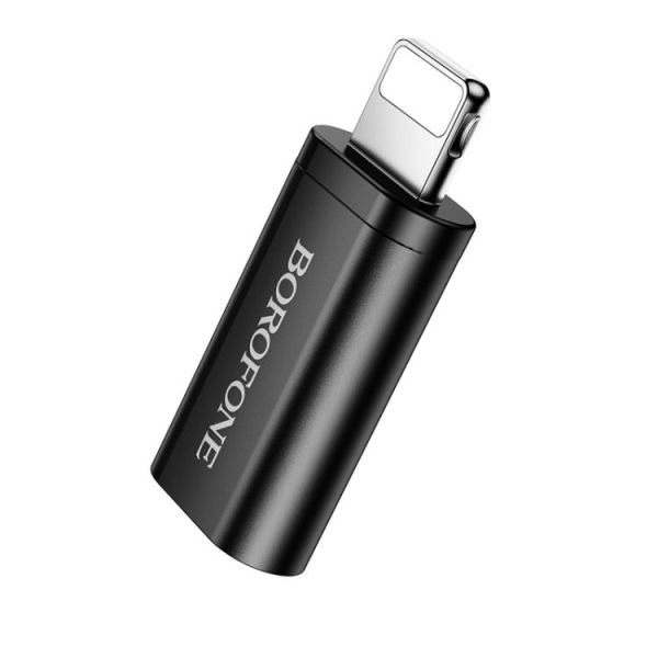 Borofone BV26A 8 Pin Male to Type-C Female USB 2.0