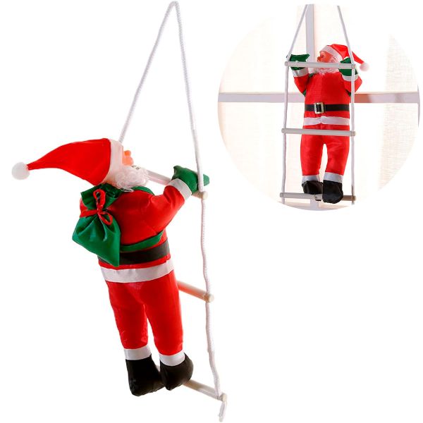 Climbing Santa Claus