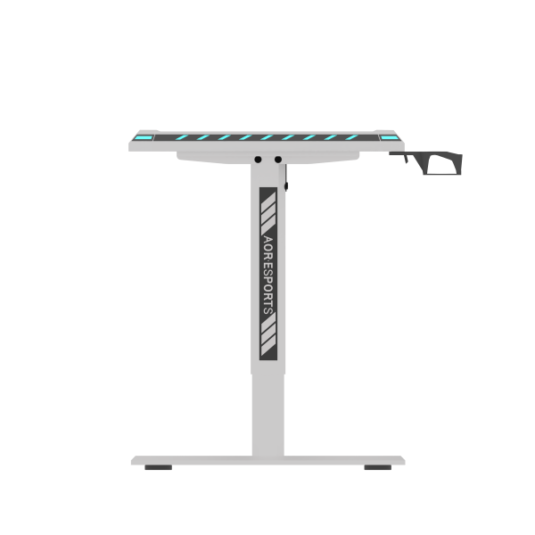 AorEsports Desk White