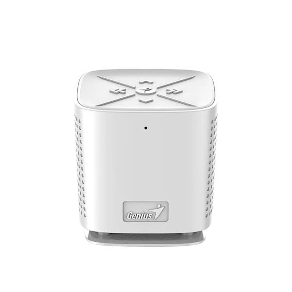 SP-925BT, Genius Bluetooth Portable Speaker White , MIC, Line in, Total 10W Lithium battery (1500mAh)