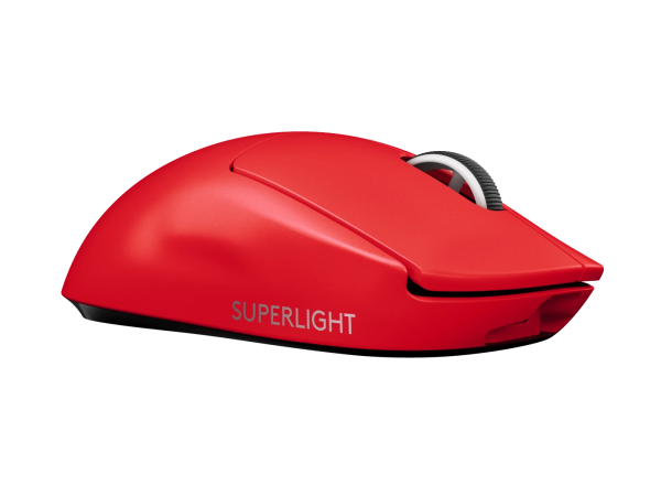 Logitech PRO X SUPERLIGHT Wireless Gaming Mouse Red
