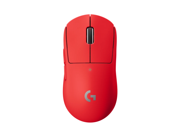 Logitech PRO X SUPERLIGHT Wireless Gaming Mouse Red