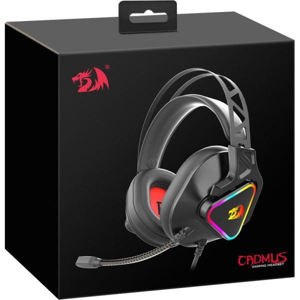 Redragon Cadmus Gaming headset, RGB, 7.1 surround sound, USB