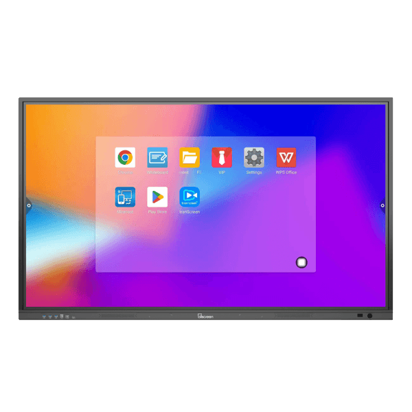 Interactive screen Allscreen Interactive Flat Panels SB-65A14-8/128, 65” 4K, Android 14, RAM 8GB, 128GB, Smart Board, Black