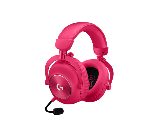 LOGITECH G PRO X 2 LIGHTSPEED Wireless Gaming Headset -  MAGENTA - 2.4GHZ - EMEA28-935