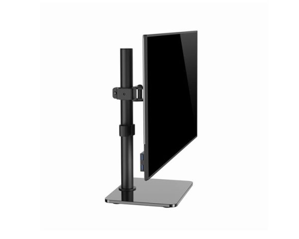 Monitor stand: Gembird MS-D1ST-03 Monitor desk stand full motion 17"-32" Matte Black